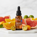 Plant Therapy Vitamin C Facial Serum with Hyaluronic Acid | 1 FL. OZ. (30 mL)
